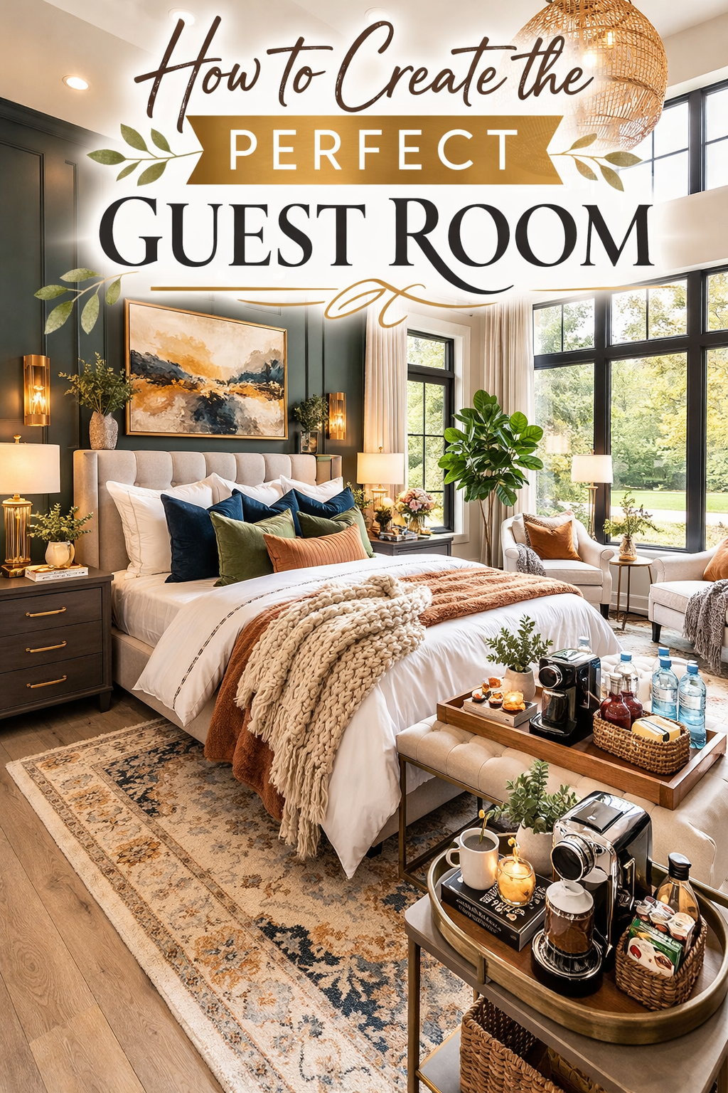 How to Create the Perfect Guestroom: Bold Design That Feels Like a Luxury Retreat