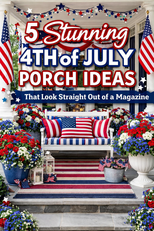5 Elegant 4th of July Porch Decor Ideas That Feel Luxurious